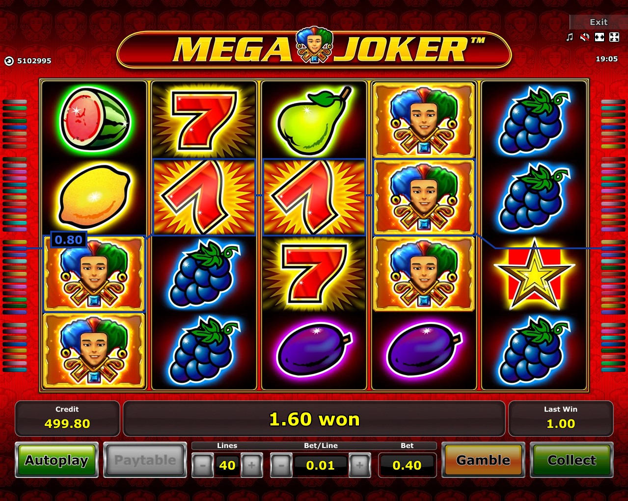 Mega Joker Slot Free Play