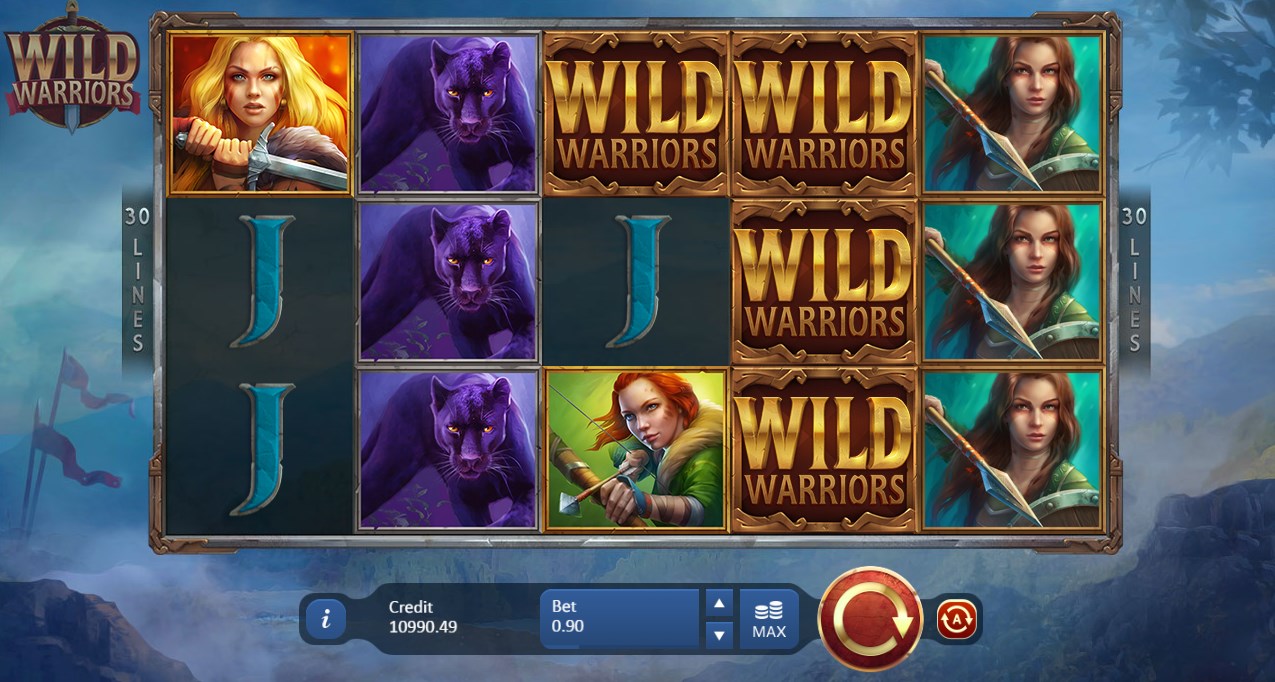 Slot machine Wild Warriors 