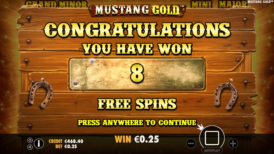 Casino Mustang Gold