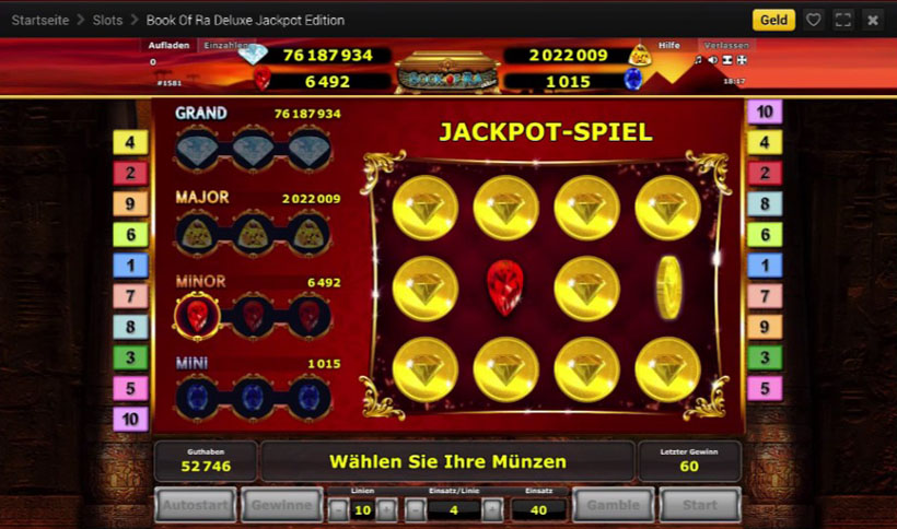 slot book of ra free