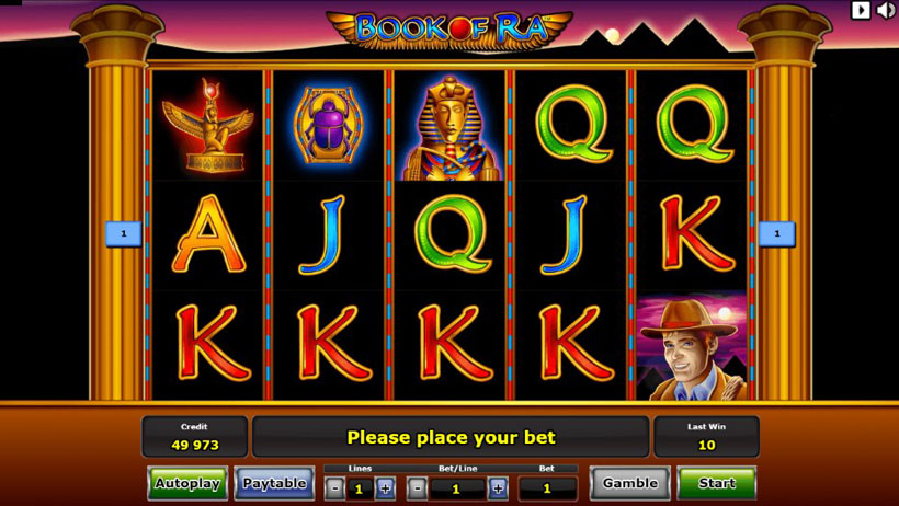 book of ra slot machine free play