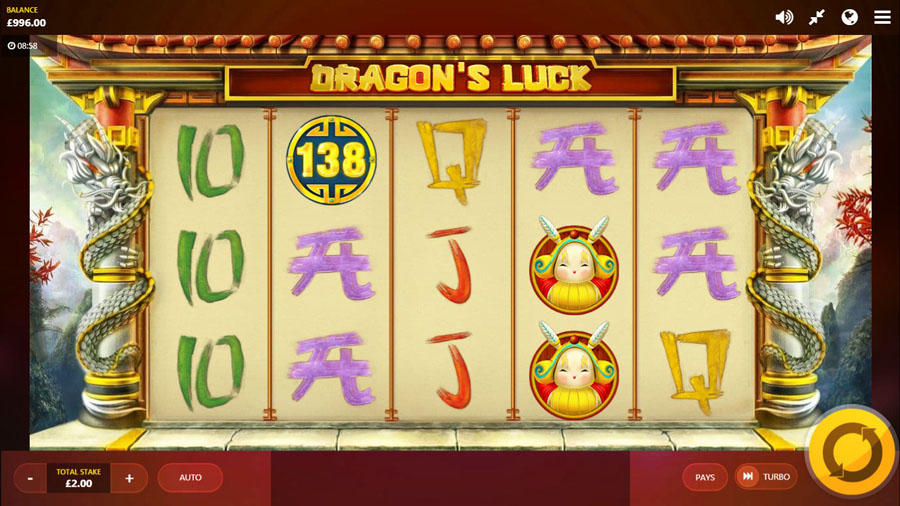 top dragons casino slots